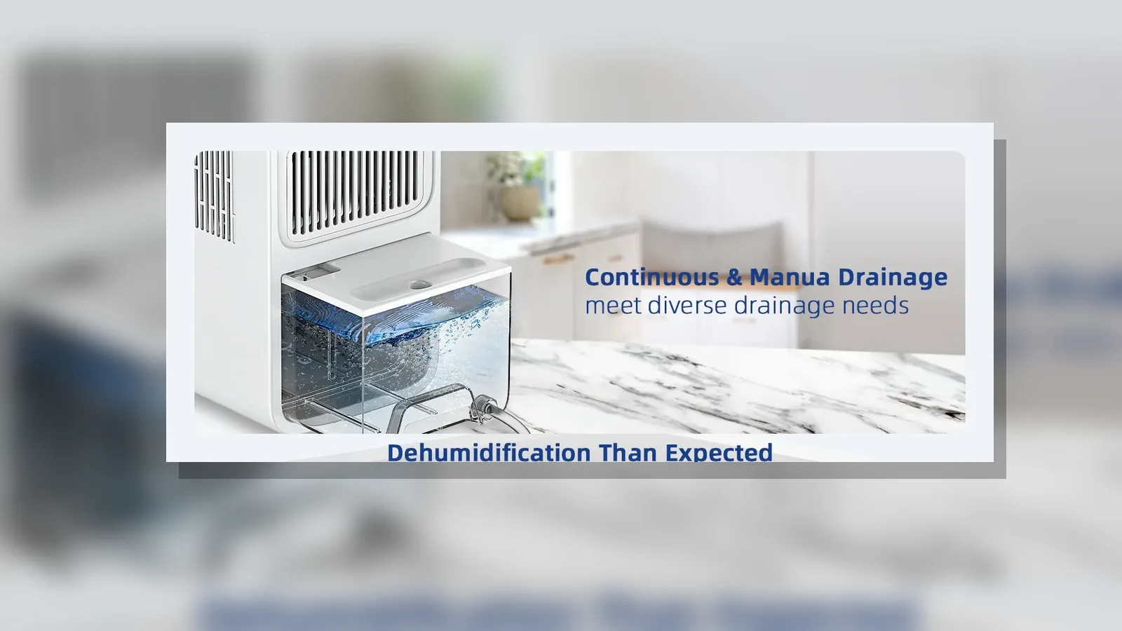 Comparison moodboard for UK dehumidifier technologies in home settings